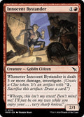 2024 Magic: The Gathering: Murders at Karlov Manor (MKM) - Innocent Bystander (#133, Common)