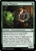 2024 Magic: The Gathering: Murders at Karlov Manor (MKM) - Hedge Whisperer (#165, Uncommon) (Foil, Near Mint)