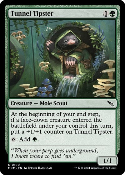 2024 Magic: The Gathering: Murders at Karlov Manor (MKM) - Tunnel Tipster (#180, Common) (, Near Mint)