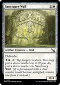 2024 Magic: The Gathering: Murders at Karlov Manor (MKM) - Sanctuary Wall (#32, Uncommon) (, Near Mint)