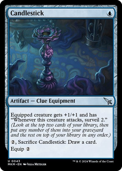 2024 Magic: The Gathering: Murders at Karlov Manor (MKM) - Candlestick (#43, Uncommon)
