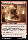 2024 Magic: The Gathering: Murders at Karlov Manor (MKM) - Reckless Detective (#141, Uncommon) (, Near Mint)