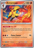 2024 Pokemon: SV: Paldean Fates (PAF) - Armarouge 015 091 (#015/091, Rare) (Holofoil, Near Mint)