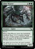 2024 Magic: The Gathering: Murders at Karlov Manor (MKM) - Glint Weaver (#162, Uncommon) (, Near Mint)