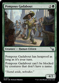 2024 Magic: The Gathering: Murders at Karlov Manor (MKM) - Pompous Gadabout (#171, Uncommon) (, Near Mint)