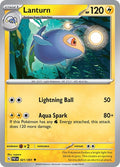 2024 Pokemon: SV: Paldean Fates (PAF) - Lanturn (#021/091, Uncommon) (, Near Mint)