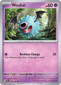 2024 Pokemon: SV: Paldean Fates (PAF) - Woobat (#032/091, Common) (, Near Mint)