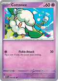 2024 Pokemon: SV: Paldean Fates (PAF) - Cottonee (#034/091, Common) (, Near Mint)