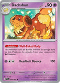 2024 Pokemon: SV: Paldean Fates (PAF) - Dachsbun 039 091 (#039/091, Uncommon) (, Near Mint)