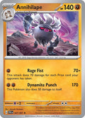 2024 Pokemon: SV: Paldean Fates (PAF) - Annihilape 047 091 (#047/091, Rare) (Reverse Holofoil, Near Mint)