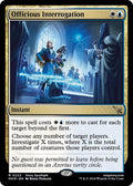 2024 Magic: The Gathering: Murders at Karlov Manor (MKM) - Officious Interrogation (#222, Rare) (, Near Mint)