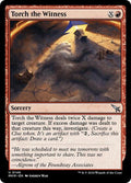 2024 Magic: The Gathering: Murders at Karlov Manor (MKM) - Torch the Witness a (#146, Uncommon) (, Near Mint)