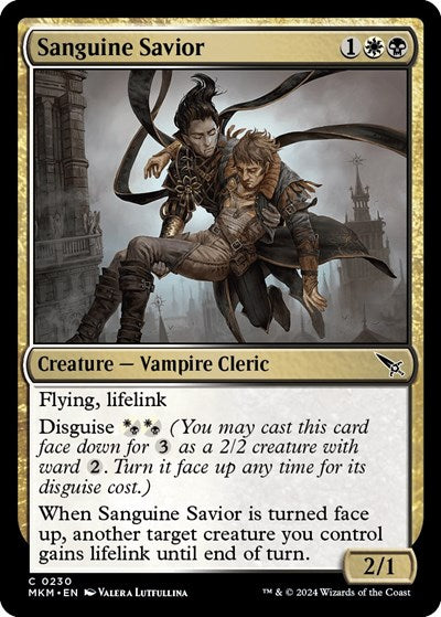 2024 Magic: The Gathering: Murders at Karlov Manor (MKM) - Sanguine Savior (#230, Common) (, Near Mint)