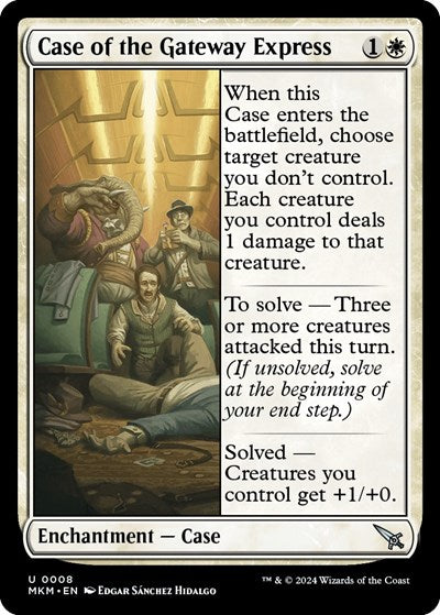 2024 Magic: The Gathering: Murders at Karlov Manor (MKM) - Case of the Gateway Express (#8, Uncommon) (, Near Mint)