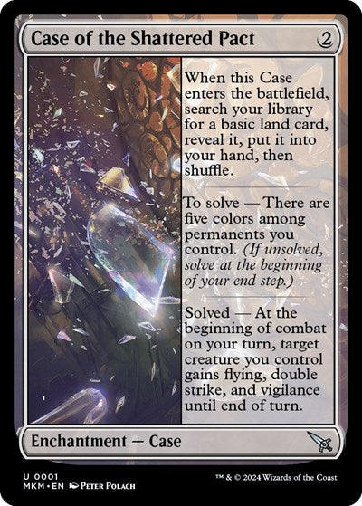 2024 Magic: The Gathering: Murders at Karlov Manor (MKM) - Case of the Shattered Pact (#1, Uncommon) (, Near Mint)