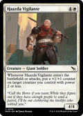 2024 Magic: The Gathering: Murders at Karlov Manor (MKM) - Haazda Vigilante (#18, Common) (, Near Mint)