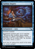 2024 Magic: The Gathering: Murders at Karlov Manor (MKM) - Curious Inquiry (#51, Uncommon) (, Near Mint)