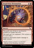 2024 Magic: The Gathering: Murders at Karlov Manor (MKM) - Suspicious Detonation (#145, Common)