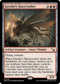 2024 Magic: The Gathering: Murders at Karlov Manor (MKM) - Krenkos Buzzcrusher (#136, Rare) (Foil, Near Mint)