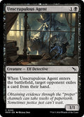 2024 Magic: The Gathering: Murders at Karlov Manor (MKM) - Unscrupulous Agent (#109, Common)
