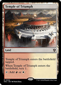 2024 Magic: The Gathering: Commander: Murders at Karlov Manor (MKC) - Temple of Triumph (#306, Rare) (, Near Mint)