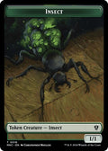 2024 Magic: The Gathering: Commander: Murders at Karlov Manor (MKC) - Insect 0016 Manifest Double Sided Token (#16 // 29, T) (, Near Mint)