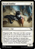 2024 Magic: The Gathering: Murders at Karlov Manor (MKM) - Forum Familiar (#16, Uncommon) (, Near Mint)
