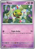 2024 Pokemon: SV: Paldean Fates (PAF) - Natu 025 091 (#025/091, Common) (, Near Mint)