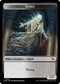 2024 Magic: The Gathering: Murders at Karlov Manor (MKM) - Spirit Token (#12, T) (, Near Mint)