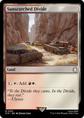 2024 Magic: The Gathering: Universes Beyond: Fallout (PIP) - Sunscorched Divide (#153, Rare) (, Near Mint)