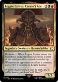 2024 Magic: The Gathering: Universes Beyond: Fallout (PIP) - Legate Lanius Caesars Ace (#107, Uncommon) (, Near Mint)