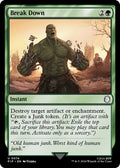 2024 Magic: The Gathering: Universes Beyond: Fallout (PIP) - Break Down (#74, Uncommon) (, Near Mint)