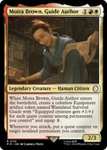 2024 Magic: The Gathering: Universes Beyond: Fallout (PIP) - Moira Brown Guide Author (#110, Rare) (, Near Mint)