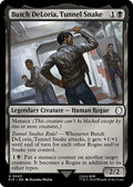 2024 Magic: The Gathering: Universes Beyond: Fallout (PIP) - Butch DeLoria Tunnel Snake (#43, Uncommon) (, Near Mint)