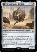 2024 Magic: The Gathering: Universes Beyond: Fallout (PIP) - ED E Lonesome Eyebot (#131, Rare) (, Near Mint)