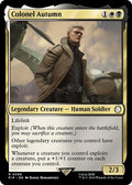 2024 Magic: The Gathering: Universes Beyond: Fallout (PIP) - Colonel Autumn (#98, Rare) (, Near Mint)