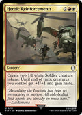 2024 Magic: The Gathering: Universes Beyond: Fallout (PIP) - Heroic Reinforcements (#218, Uncommon) (, Near Mint)