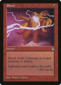 1998 Magic: The Gathering: Stronghold (STH) - Shock (#98, Common) (, Lightly Played)