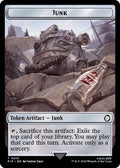 2024 Magic: The Gathering: Universes Beyond: Fallout (PIP) - Junk Squirrel Double Sided Token (#15 // 9, T) (, Near Mint)