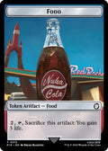 2024 Magic: The Gathering: Universes Beyond: Fallout (PIP) - Food 0013 Squirrel Double Sided Token (#13 // 9, T) (, Near Mint)