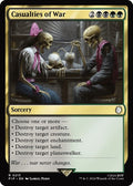 2024 Magic: The Gathering: Universes Beyond: Fallout (PIP) - Casualties of War (#213, Rare) (, Near Mint)