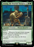 2024 Magic: The Gathering: Universes Beyond: Fallout (PIP) - Strong the Brutish Thespian (#84, Rare) (, Near Mint)