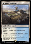 2024 Magic: The Gathering: Universes Beyond: Fallout (PIP) - Irrigated Farmland (#268, Rare) (, Near Mint)