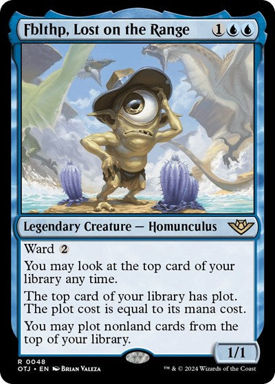 2024 Magic: The Gathering: Outlaws of Thunder Junction (OTJ) - Fblthp Lost on the Range (#48, Rare)