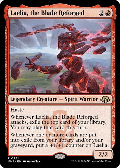 2024 Magic: The Gathering: Modern Horizons 3 (MH3) - Laelia the Blade Reforged (#281, Rare) (, Near Mint)