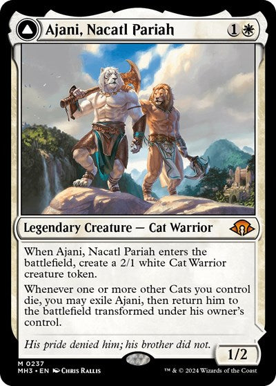 2024 Magic: The Gathering: Modern Horizons 3 (MH3) - Ajani Nacatl Pariah (#237, Mythic Rare) (Foil, Near Mint)