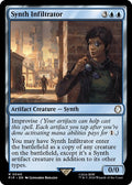 2024 Magic: The Gathering: Universes Beyond: Fallout (PIP) - Synth Infiltrator (#40, Rare) (, Near Mint)