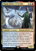 2024 Magic: The Gathering: Universes Beyond: Fallout (PIP) - Shaun Father of Synths (#119, Rare) (, Near Mint)