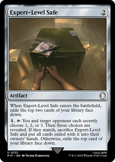2024 Magic: The Gathering: Universes Beyond: Fallout (PIP) - Expert Level Safe (#133, Uncommon) (, Near Mint)