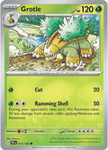 2024 Pokemon: SV05: Temporal Forces (TEF) - Grotle 011 162 (#011/162, Common) (, Near Mint)